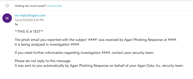 Send Test Email